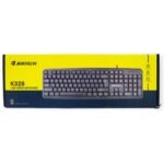 TECLADO CON CABLE USB PRACTICO, DISEÑO DE TECLADO COMPLETO, CONTROL GLOBAL, 105 TECLAS JERTECH K328