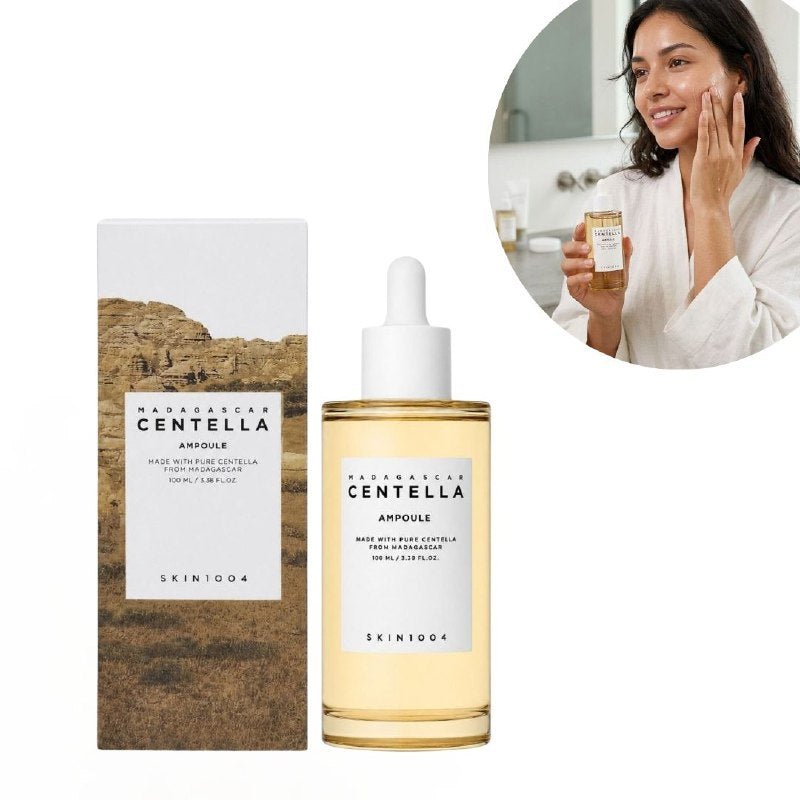 AMPOLLA FACIAL CALMANTE E HIDRATANTE CENTELLA ASIATICA MADAGASCAR SKIN1004 100ML AMPOLLA FACIAL CALMANTE E HIDRATANTE CENTELLA ASIATICA MADAGASCAR SKIN1004 100ML