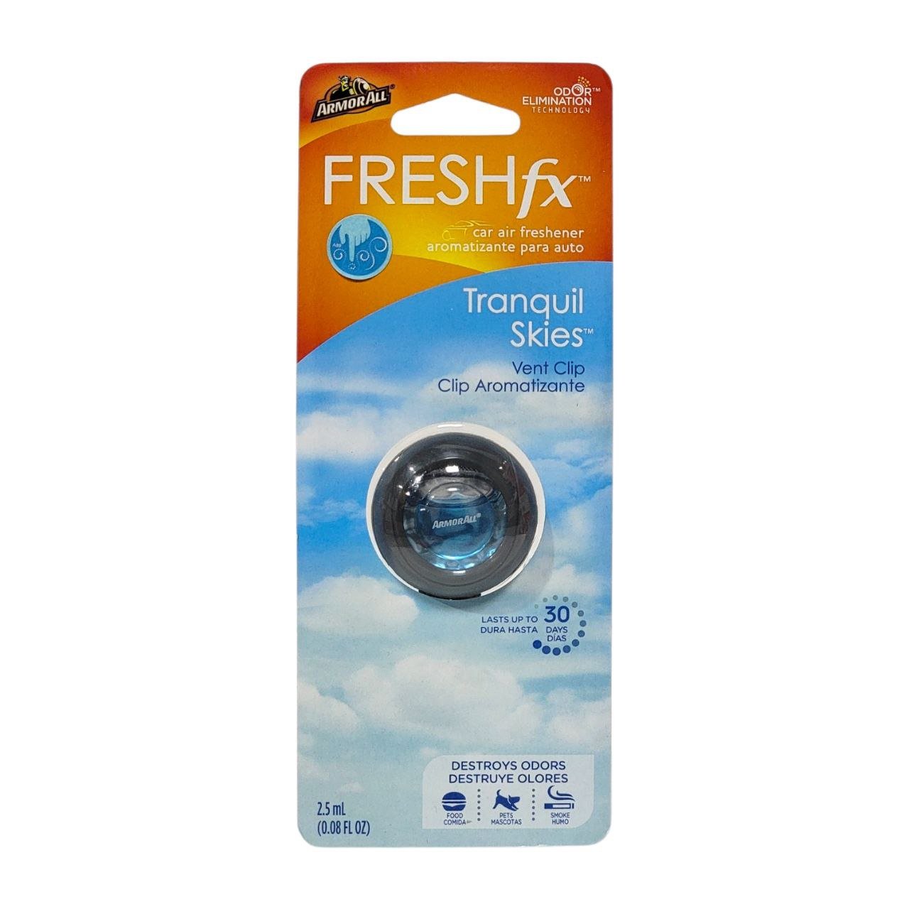 armntzntsky_1.jpg AROMATIZANTE PARA AUTOS AROMA CIELO TRANQUILO ARMORALL FRESHFX 2.5ML - Imagen 1