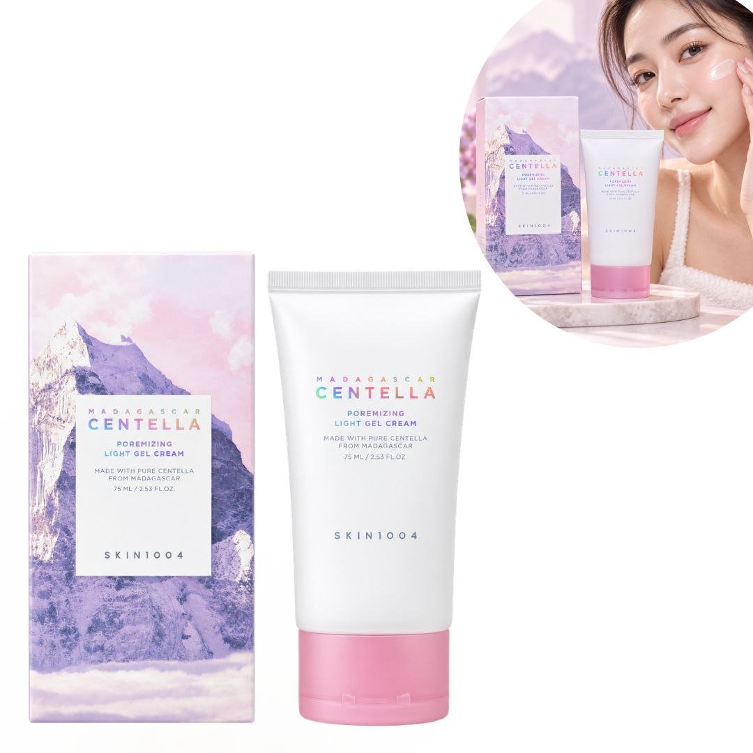 b56d7c6b-e84d-4121-86d9-4264dd05863c.jpg CREMA FACIAL EN GEL HIDRATANTE CALMANTE CON CENTELLA ASIATICA DE MADAGASCAR SKIN1004 75ML - Imagen 1