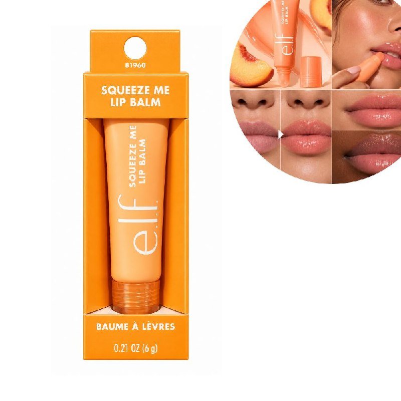 BALSAMO LABIAL HIDRATANTE Y SUAVIZANTE SABOR DURAZNO ELF 6G BALSAMO LABIAL HIDRATANTE Y SUAVIZANTE SABOR DURAZNO ELF 6G