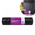 BOLSAS PARA BASURA EXTRA GRANDES DE 150L USO PESADO PAREX 10UND