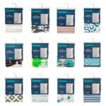 CORTINA DE DUCHA 100% PEVA HOME&YOU 12 ESTILOS 180X180CM