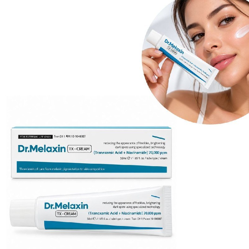 CREMA DE ÁCIDO TRANEXÁMICO PARA MANCHAS Y HIPERPIGMENTACIÓN TX DR.MELAXIN 50ML CREMA DE ÁCIDO TRANEXÁMICO PARA MANCHAS Y HIPERPIGMENTACIÓN TX DR.MELAXIN 50ML