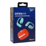 AUDIFONOS AURICULARES INALAMBRICOS ABIERTOS, BATERIA 12H, 2 CARGAS ADICIONALES EN EL ESTUCHE, TECNOLOGIA PORTATIL ABIERTA REEBOK