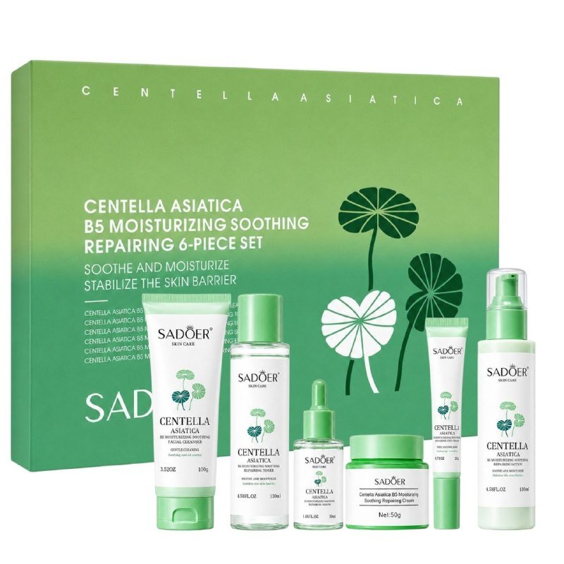 d3448bd6-ef04-43eb-9f93-23cf0c4e6286.jpg SET DE CUIDADO FACIAL COMPLETO PARA HIDRATACIÓN, ALIVIO Y FORTALECIMIENTO CUTÁNEO CENTELLA ASIÁTICA B5 SKIN BARRIER REPAIR KIT 6 PIEZAS - Imagen 1