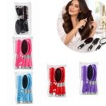 SET DE CEPILLOS ESPEJO Y ACCESORIOS PARA CABELLO 5 PIEZAS