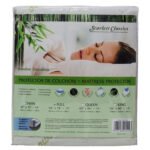 PROTECTOR DE COLCHON RESISTENTE A OLORES, ANTIBACTERIAL DE FIBRA DE BAMBO MATRIMONIAL SCARLETT CLASSICS BAMBO SENSATION