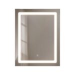 ESPEJO CUADRADO CON LUZ LED 70X50.3CM