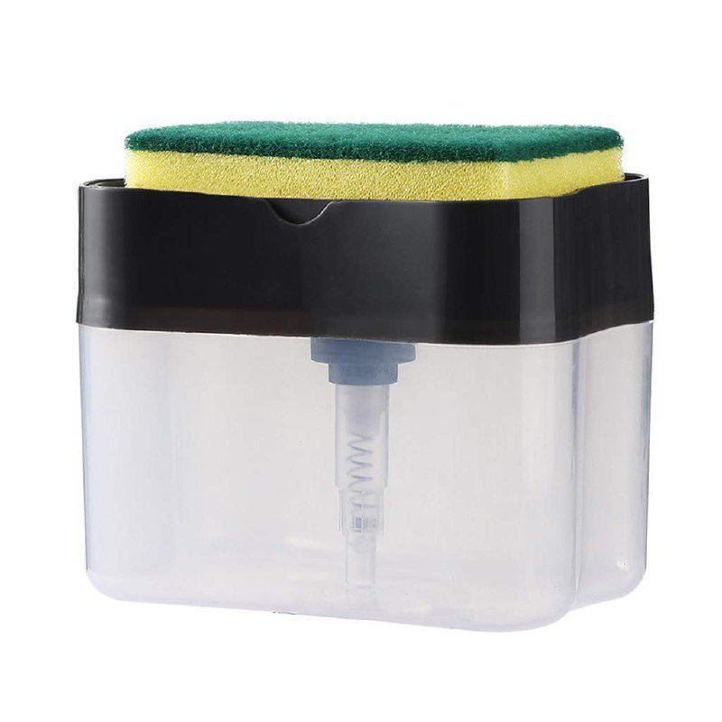 fee5825b-fca8-46f5-b694-a815d4be2d9a.jpg DISPENSADOR DE JABON Y PORTAESPONJA 2 EN 1 385ML - Imagen 1