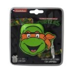 FUNDA PROTECTORA PARA AIRPODS DE PVC FLEXIBLE TEENAGE MUTANT NINJA TURTLES