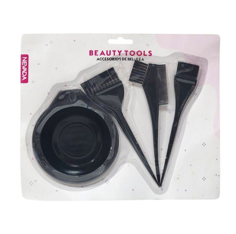 KIT DE HERRAMIENTAS PARA TEÑIR EL CABELLO NEVADA KIT DE HERRAMIENTAS PARA TEÑIR EL CABELLO NEVADA