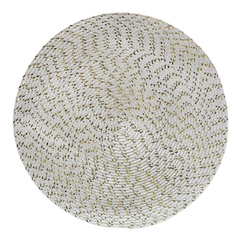 MANTEL PARA MESA REDONDO DE PVC DISEÑO TEJIDO TEXTURIZADO 38CM MANTEL PARA MESA REDONDO DE PVC DISEÑO TEJIDO TEXTURIZADO 38CM
