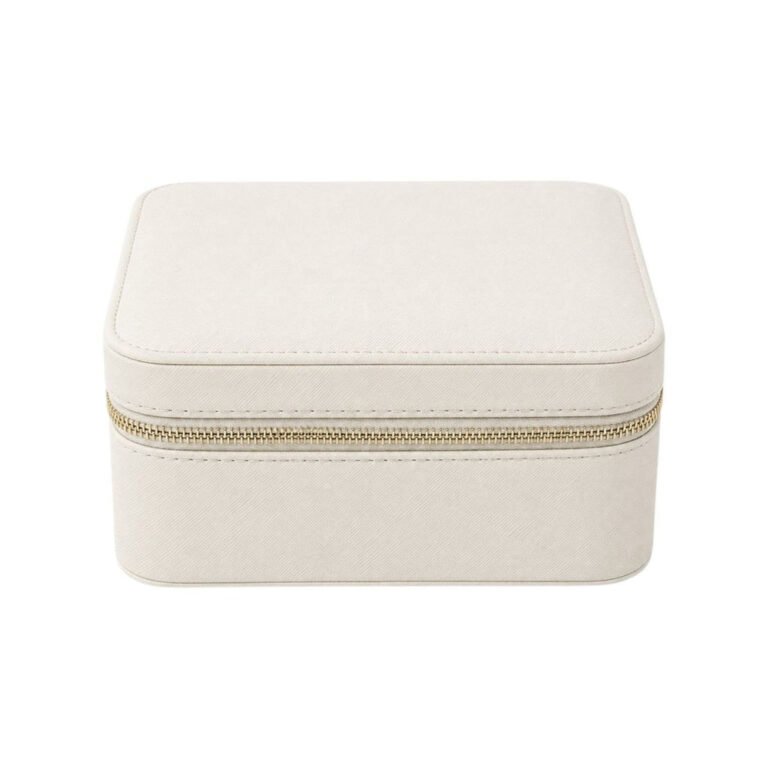 ORGANIZADOR DE JOYAS COMPACTO CON ESPEJO 14.4X28CM