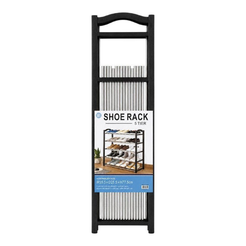 ORGANIZADOR ZAPATERA DE 5 NIVELES 55.5X25.5X77.5CM ORGANIZADOR ZAPATERA DE 5 NIVELES 55.5X25.5X77.5CM