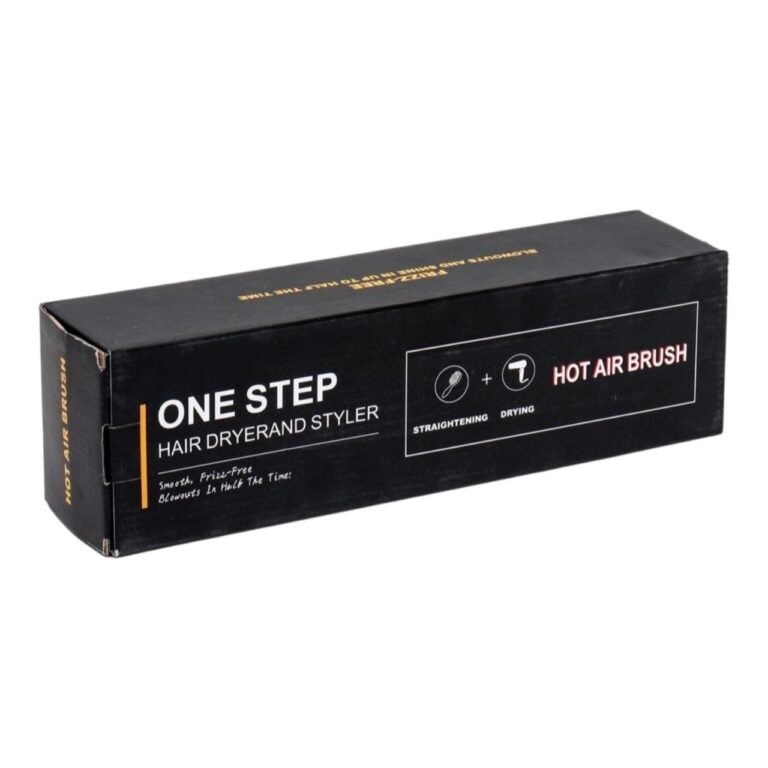 SECADOR Y ESTILIZADOR DE CABELLO PROFESIONAL CEPILLO DE AIRE CALIENTE 2 EN 1 PARA ACABADOS SUAVES Y LIBRES DE FRIZZ ONE STEP