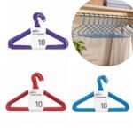 SET DE GANCHOS PARA ROPA BENELI HOME 10UND 40CMX20CM