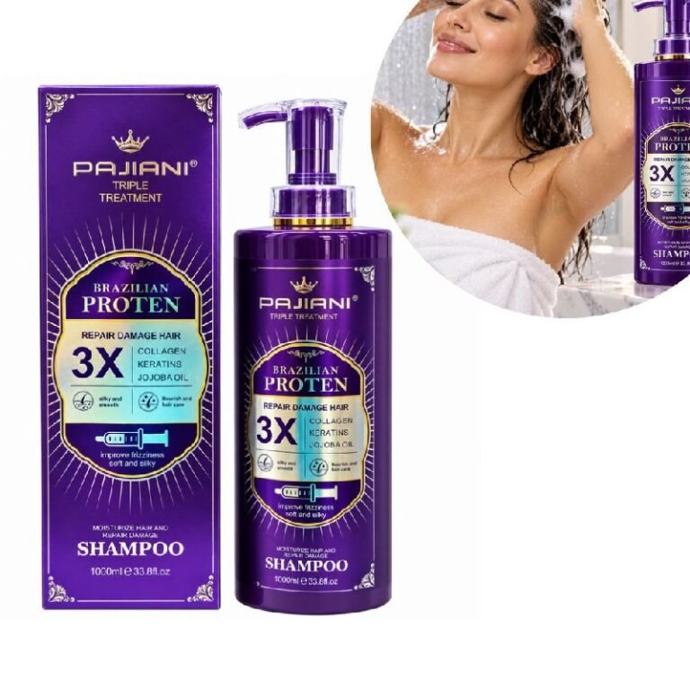 SHAMPOO DE PROTEINA BRASILEÑA NUTRITIVO Y REPARADOR PAJIANI 1000ML