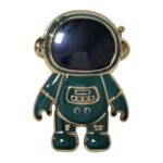 SOPORTE PARA CELULAR DE ASTRONAUTA COLOR VERDE OSCURO