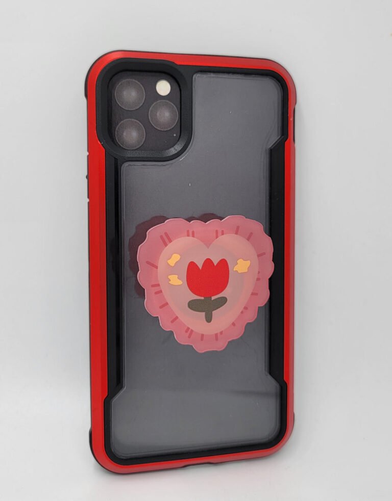 SOPORTE PARA CELULAR EN FORMA DE FLOR