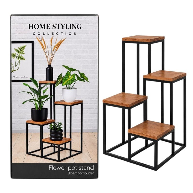 SOPORTE VERTICAL PARA MACETAS Y PLANTAS HOME STYLING COLLECTION 67X17X17CM SOPORTE VERTICAL PARA MACETAS Y PLANTAS HOME STYLING COLLECTION 67X17X17CM
