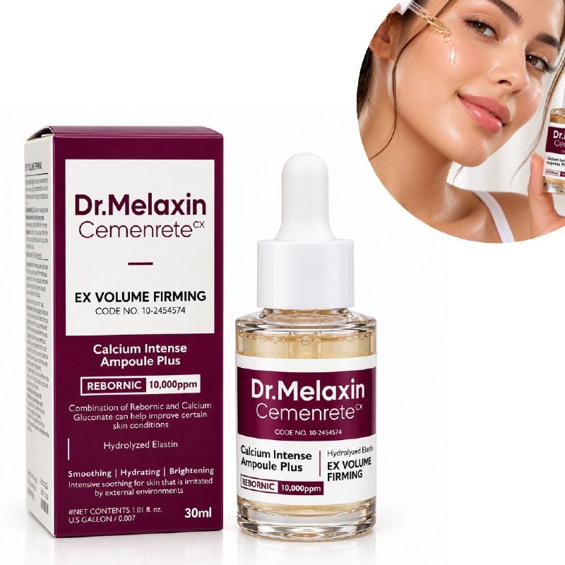 SUERO FACIAL INTENSIVO REAFIRMANTE CON REBORNIC Y COMPLEJO DE CALCIO DR MELAXIN 30ML SUERO FACIAL INTENSIVO REAFIRMANTE CON REBORNIC Y COMPLEJO DE CALCIO DR MELAXIN 30ML