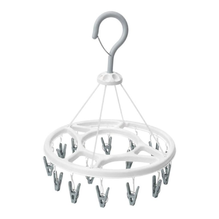 TENDEDERO CIRCULAR GIRATORIO CON 12 PINZAS 23CM