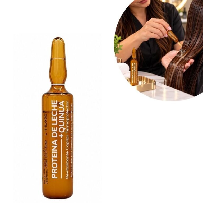TRATAMIENTO CAPILAR FORTIFICANTE Y TERMOPROTECTOR EN AMPOLLA CON PROTEINA DE LECHE Y QUINUA MAXYBELT PROFESSIONAL 10ML