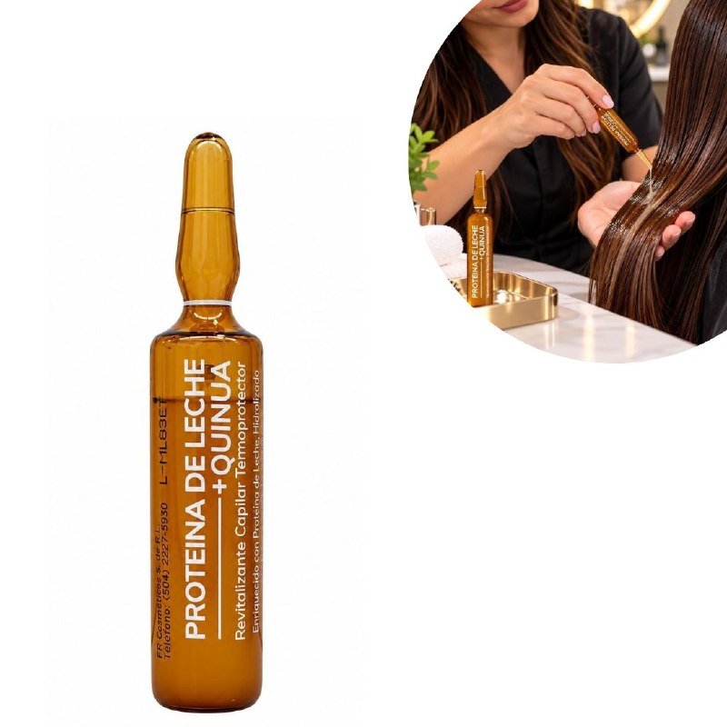 TRATAMIENTO CAPILAR FORTIFICANTE Y TERMOPROTECTOR EN AMPOLLA CON PROTEINA DE LECHE Y QUINUA MAXYBELT PROFESSIONAL 10ML TRATAMIENTO CAPILAR FORTIFICANTE Y TERMOPROTECTOR EN AMPOLLA CON PROTEINA DE LECHE Y QUINUA MAXYBELT PROFESSIONAL 10ML