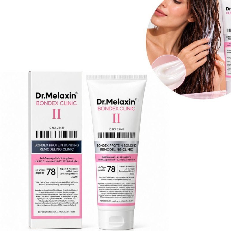 TRATAMIENTO CAPILAR REPARADOR Y RECONSTRUCTOR BONDEX CLINIC II DR.MELAXIN 250ML TRATAMIENTO CAPILAR REPARADOR Y RECONSTRUCTOR BONDEX CLINIC II DR.MELAXIN 250ML