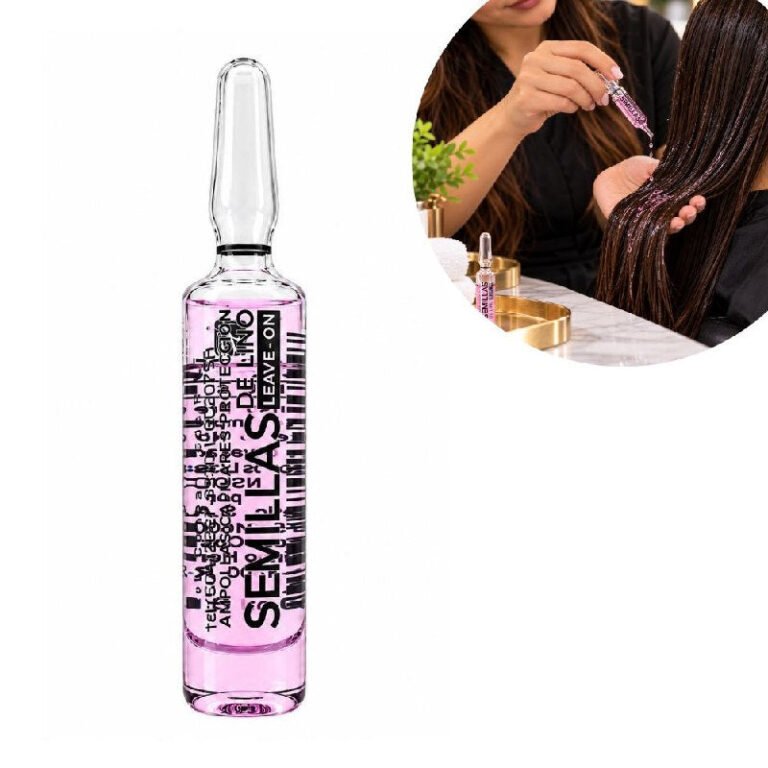 TRATAMIENTO CAPILAR TERMOPROTECTOR SIN ENJUAGUE EN AMPOLLA CON EXTRACTO DE SEMILLAS DELINO Y PROTEINA DE TRIGO MAXYBELT 10ML